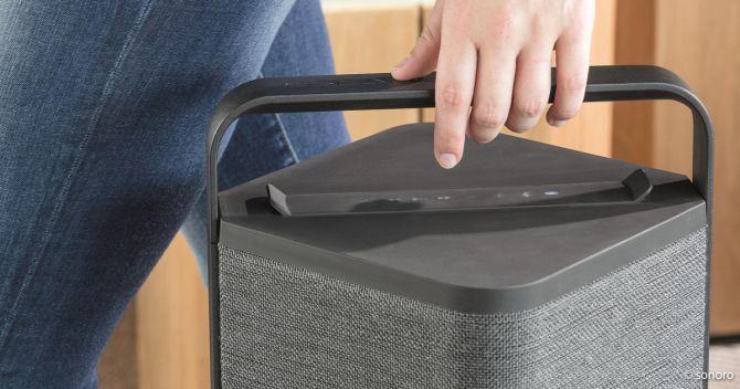 Sonoro präsentiert neuen portablen Design-Speaker von ESCAPE