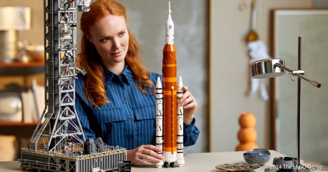 NASA Artemis Startrampe und Milchstraßen-Galaxie: LEGO hat offiziell zwei neue Weltraum-Sets vorgestellt