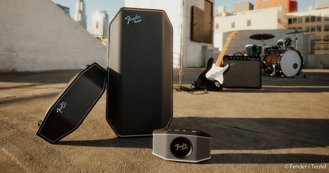  Fender und Teufel präsentieren gemeinsame Lautsprecher-Serie