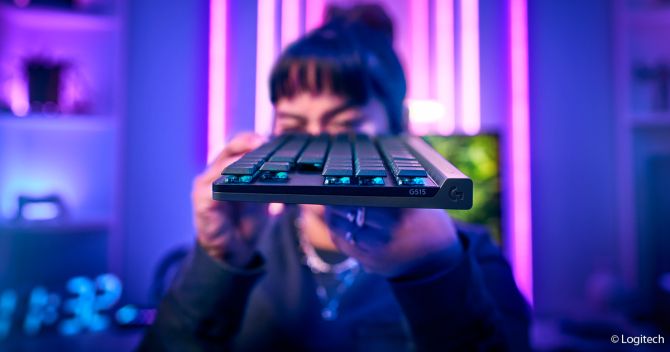 G515 Lightspeed TKL : Neue ultraflache Gaming-Tastatur von Logitech