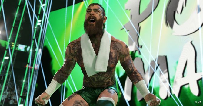 WWE 2K24: Neue Erweiterung mit Post Malone