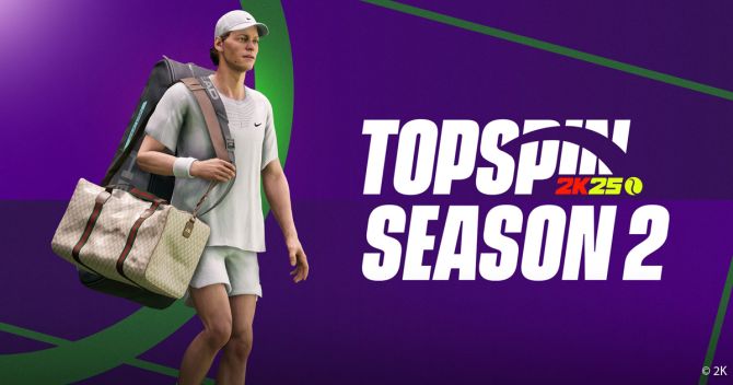 Start der zweiten Saison von TopSpin 2K25