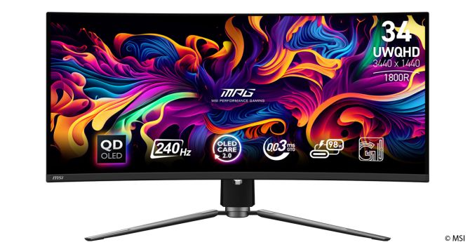 Neue OLED-Monitore von MSI