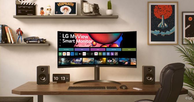 LG: Erster gekrümmter 34-Zoll-UltraWide-Smart Monitor im 21:9-Format