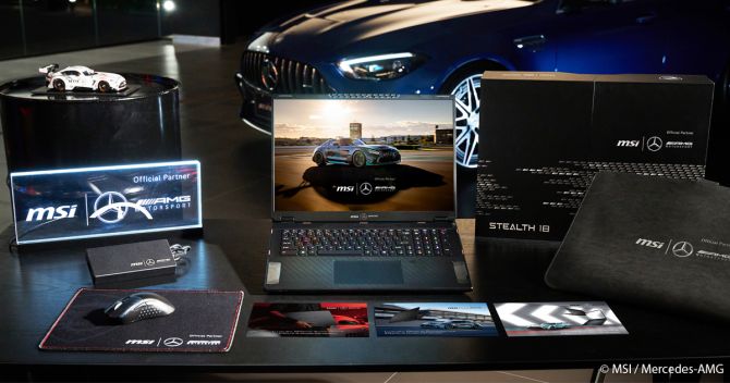 MSI Stealth trifft Mercedes-AMG: Neue Motorsport Edition ab sofort erhältlich