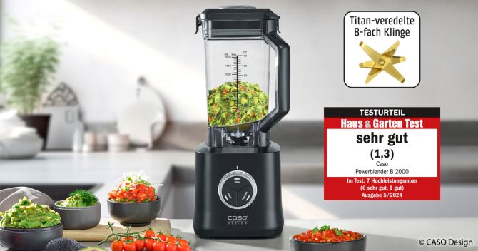 CASO PowerBlender B 2000 überzeugt im Test