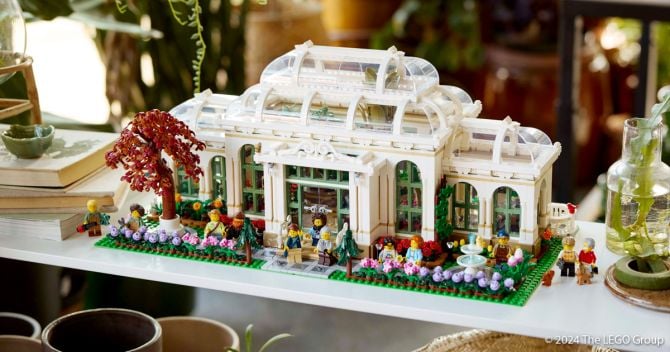 LEGO Ideas Der Botanische Garten: Neues Set eines riesigen Pflanzenhauses offiziell vorgestellt