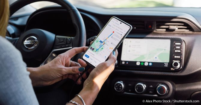 Verbesserungen in Google Maps für Android Auto